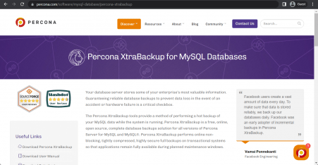MySQL backup software tools. MySQL automatic backup solutions