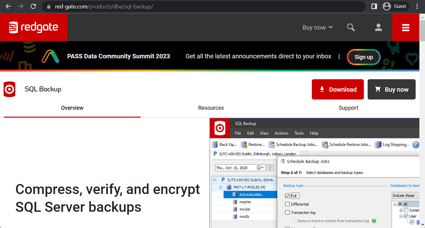 How to backup sql server sql server backup software tools solutions 